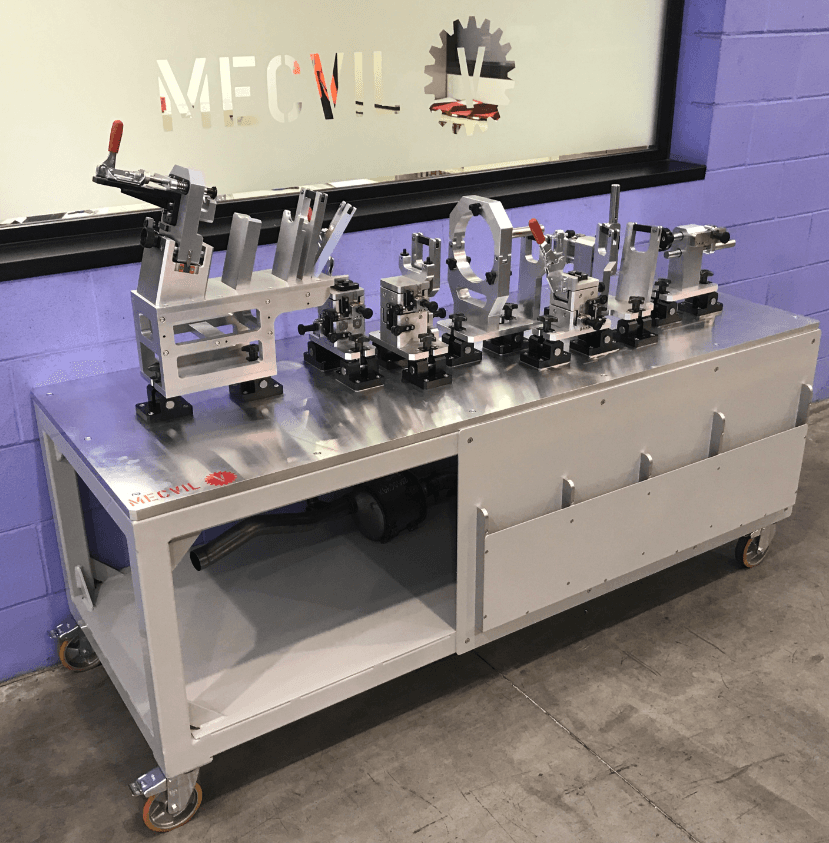 ÚTIL CONTROL DIMENSIONAL TUBOS ESCAPE — Equipo para controlar la forma del tubo, marmitas y control dimensional del gancho, flexo y brida.