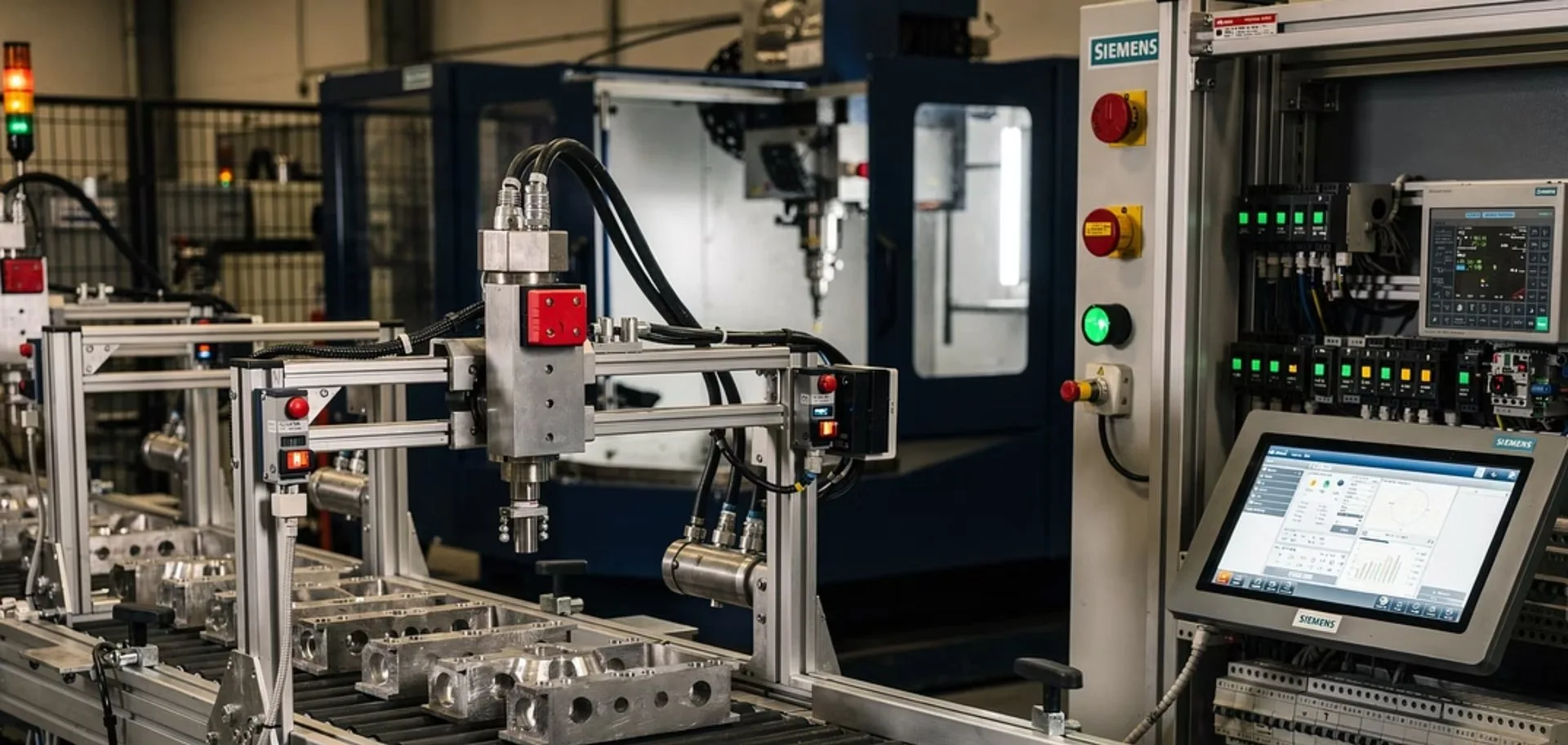 Automatització de processos industrials: del sensor a la línia completa